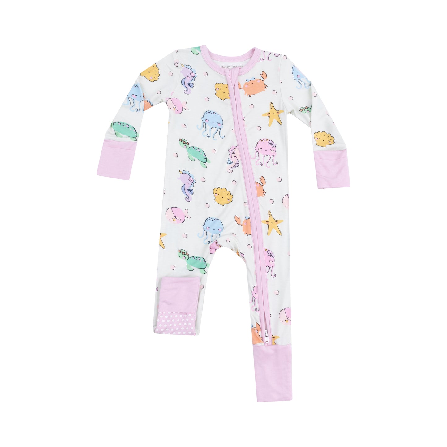 Crayon Crabs 2-way Zipper Romper