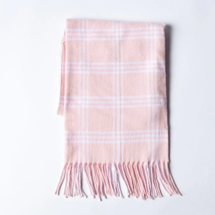 Window Pane Check Flannel Baby Blanket