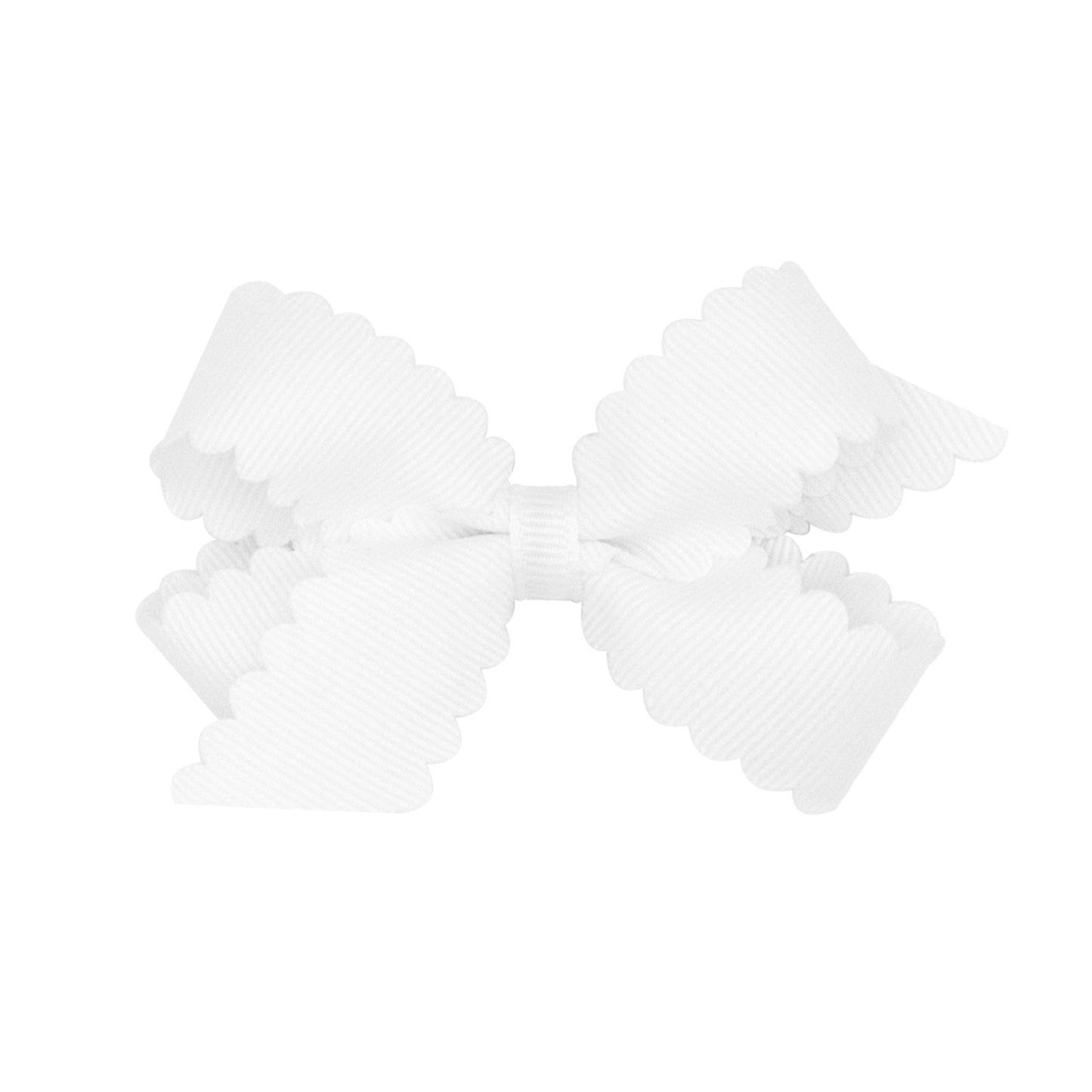 Scallop Edge Grosgrain Hairbow (More Colors)