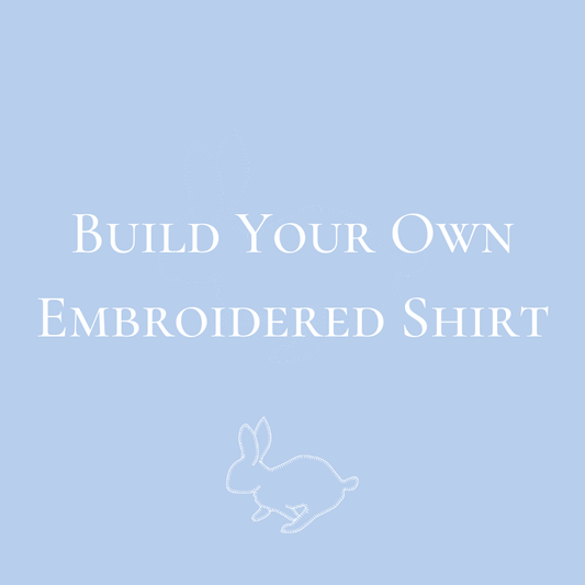 Boys Build Your Own Embroidered Shirt