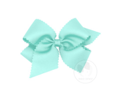Scallop Edge Grosgrain Hairbow (More Colors)