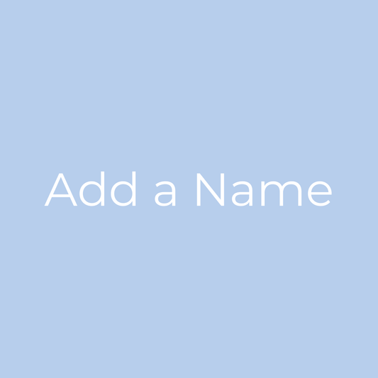 Add Name