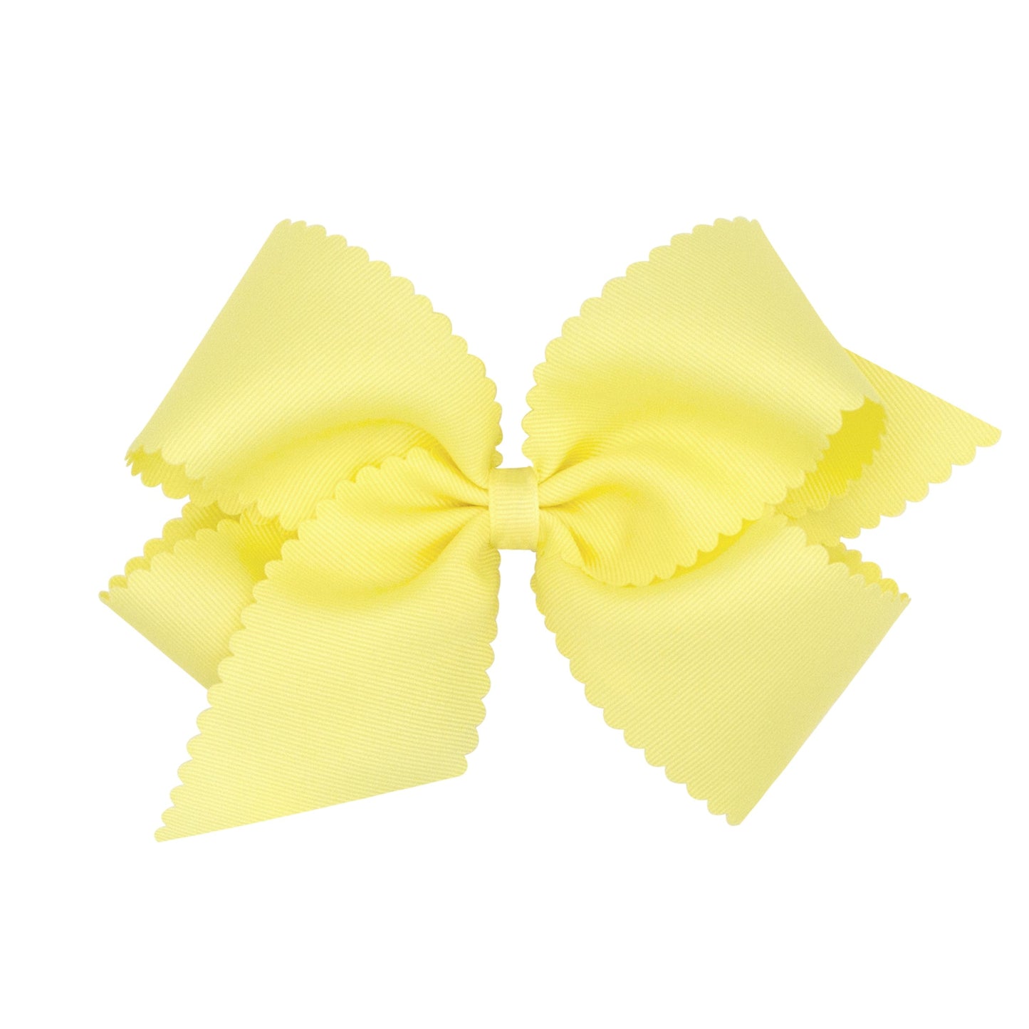 Scallop Edge Grosgrain Hairbow (More Colors)