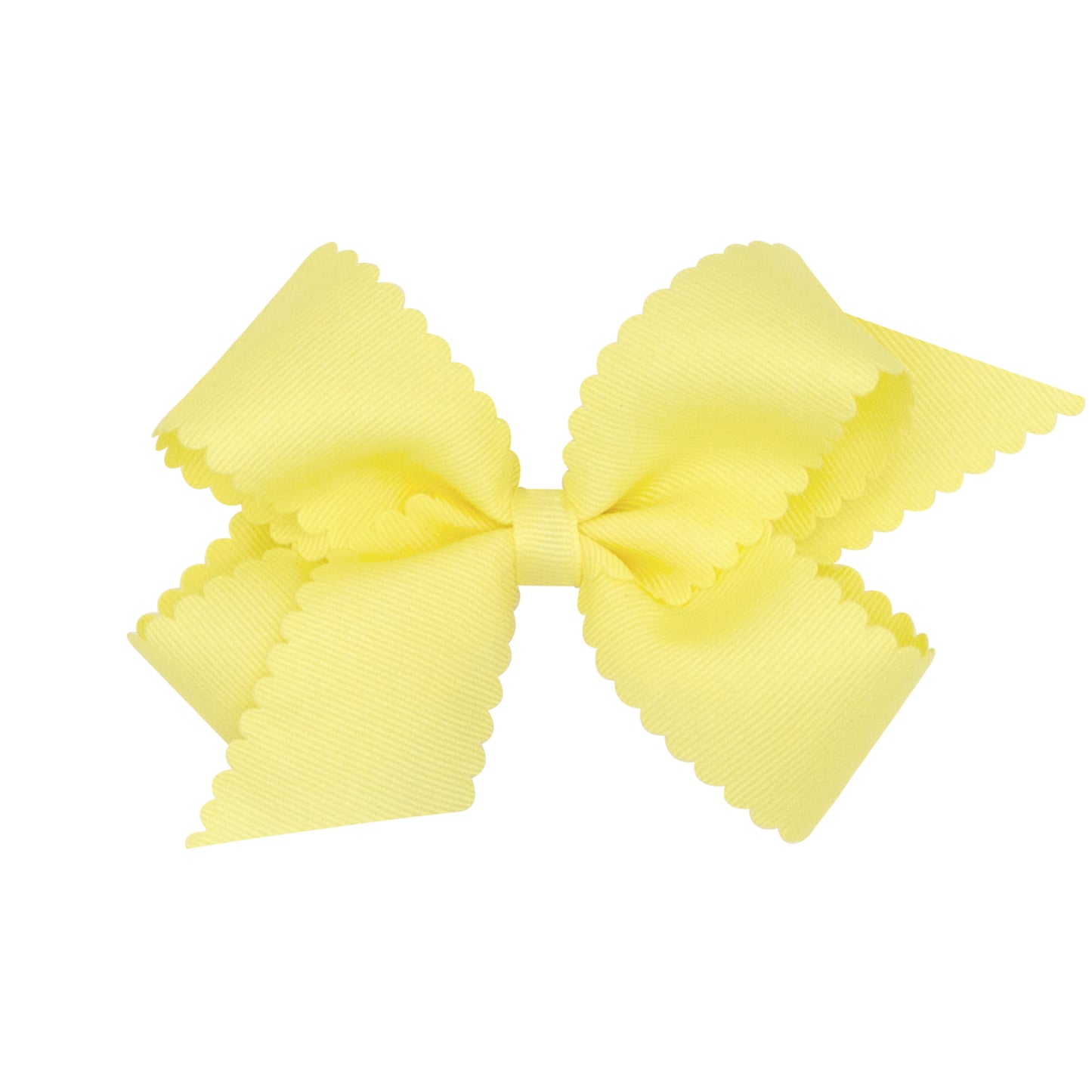 Scallop Edge Grosgrain Hairbow (More Colors)