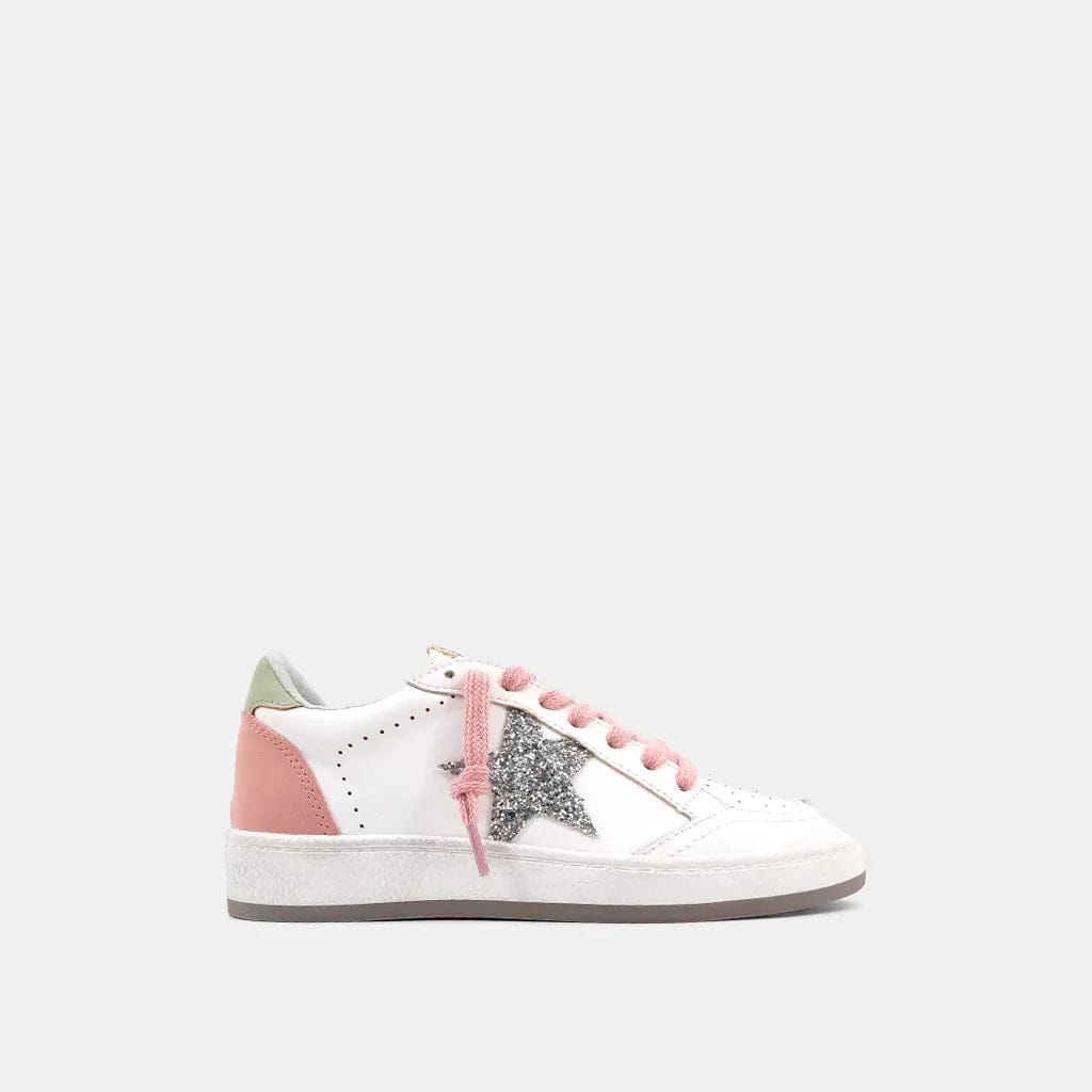 Paz Silver Sparkle Sneaker