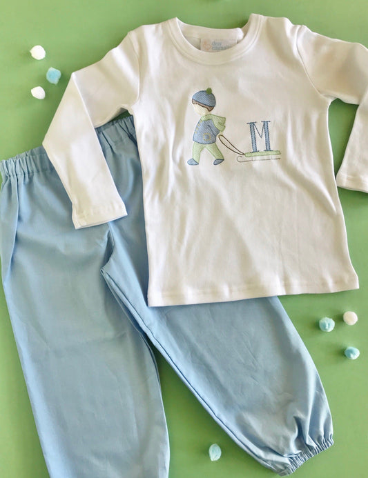 Boys Sled Shirt