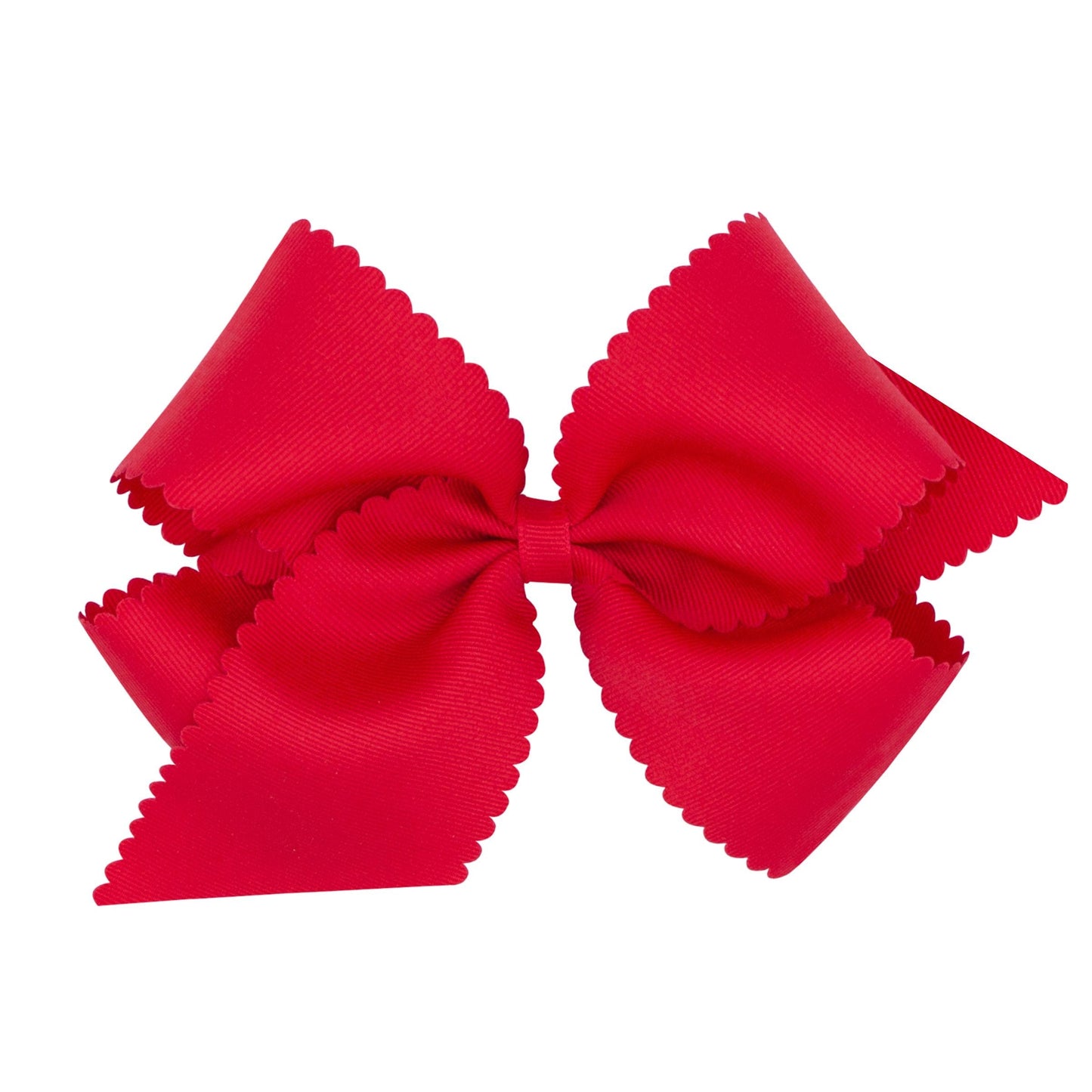 Scallop Edge Grosgrain Hairbow (More Colors)