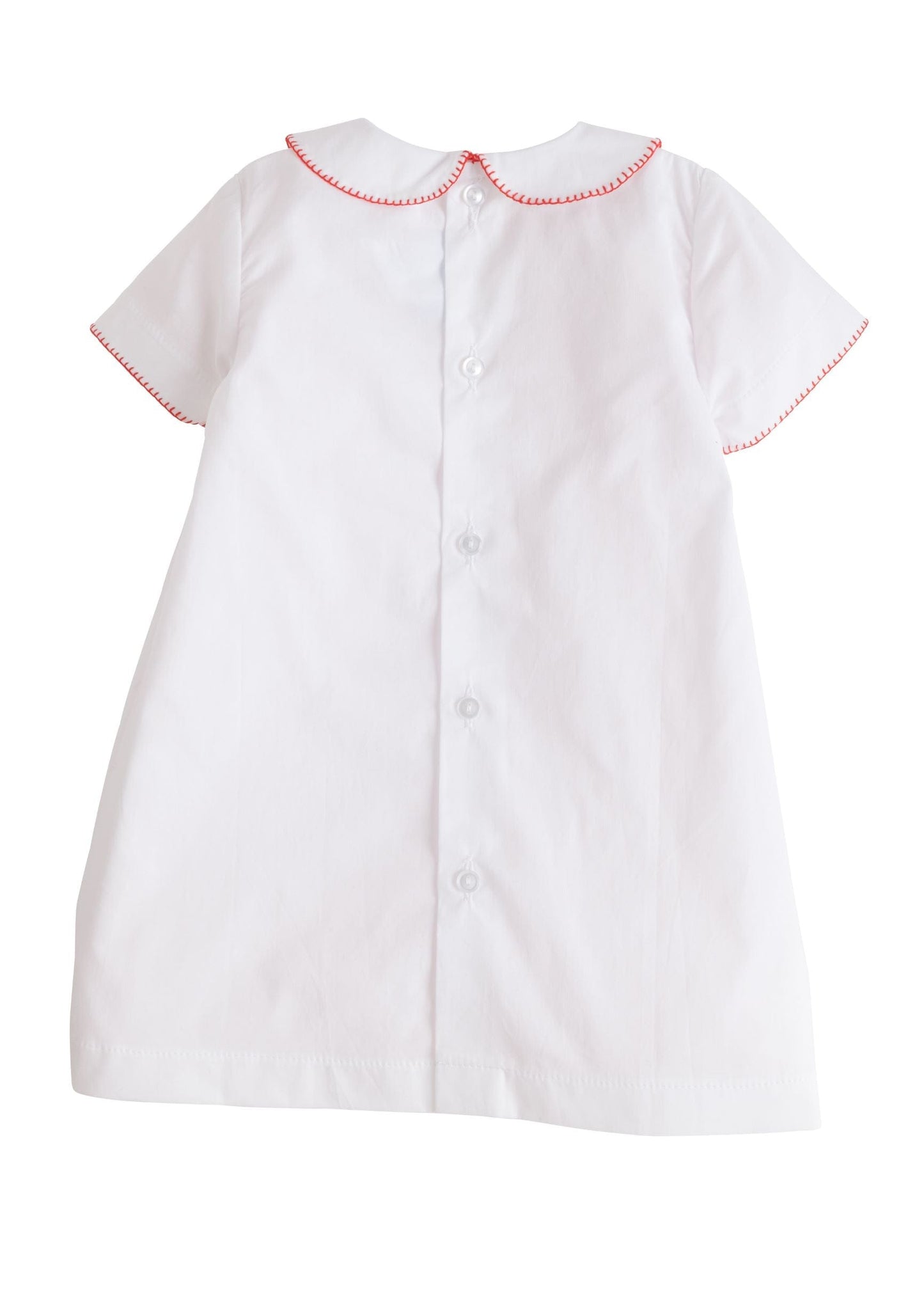 White Gown Red Whipstitch