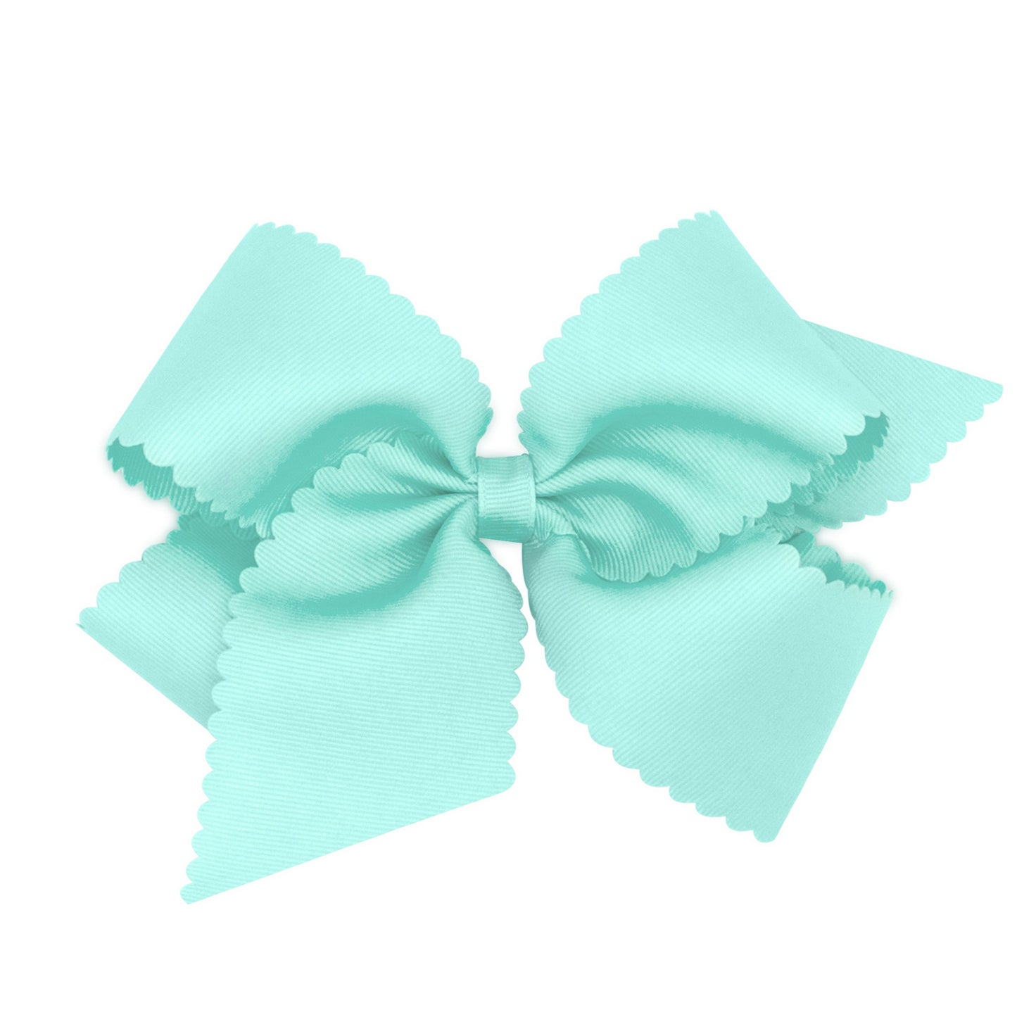 Scallop Edge Grosgrain Hairbow (More Colors)