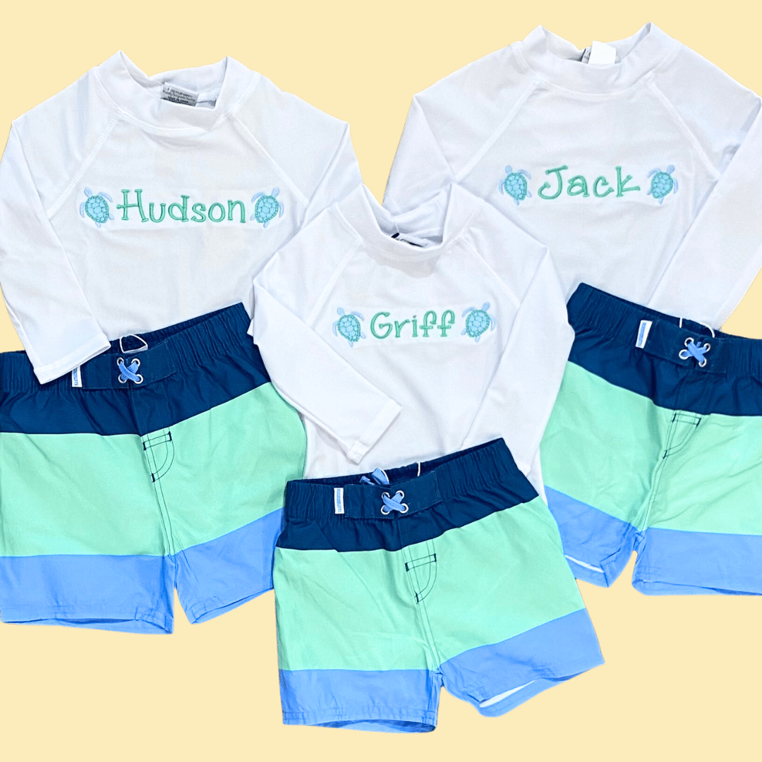 Boys White Rashguard
