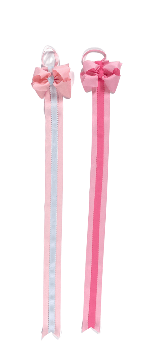 Scallop Edge Grosgrain Bow Holders