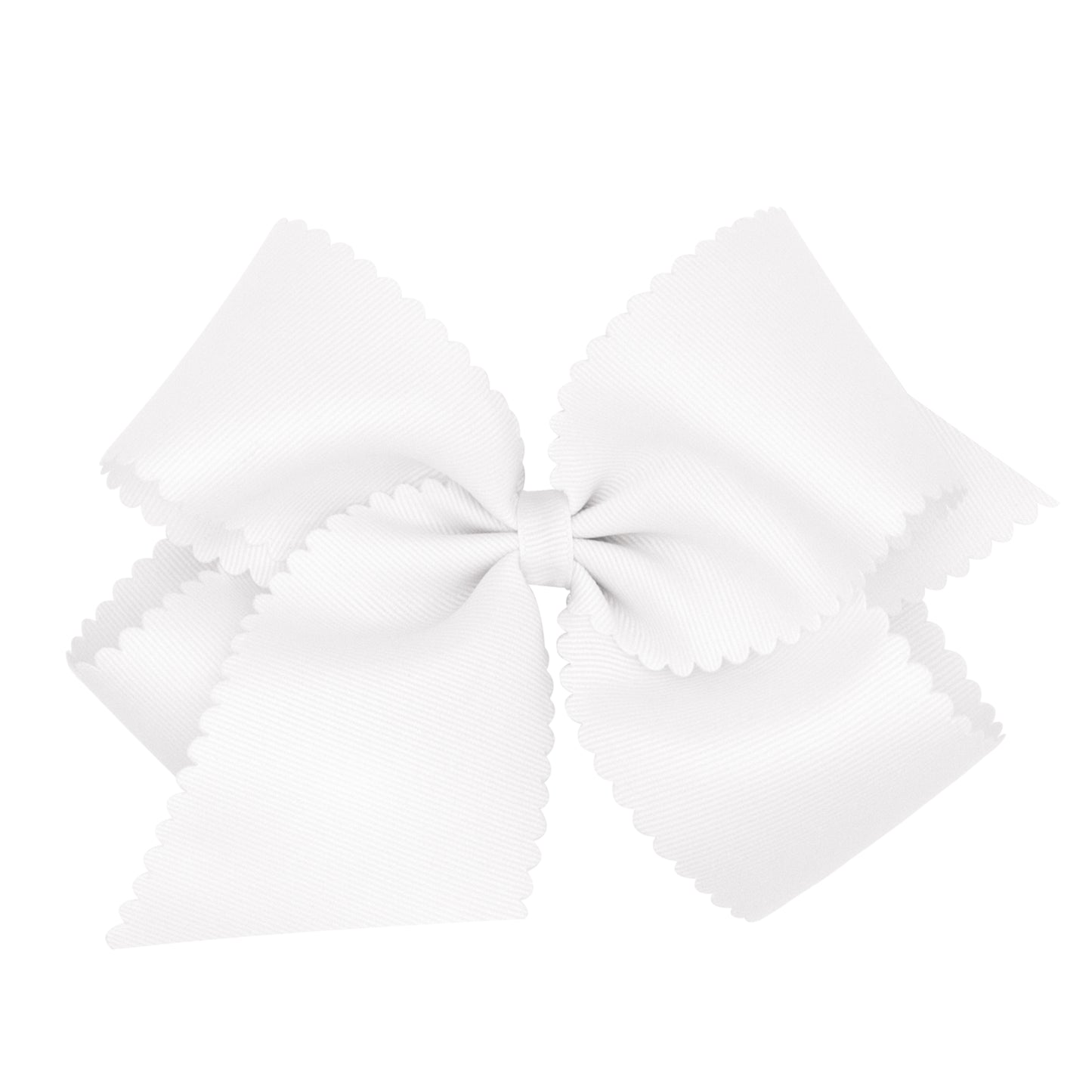 Scallop Edge Grosgrain Hairbow (More Colors)