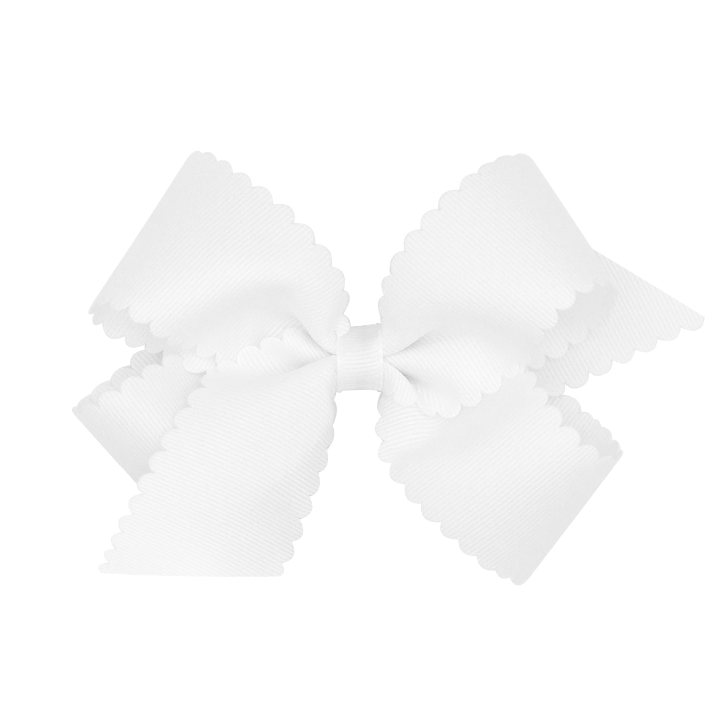 Scallop Edge Grosgrain Hairbow (More Colors)