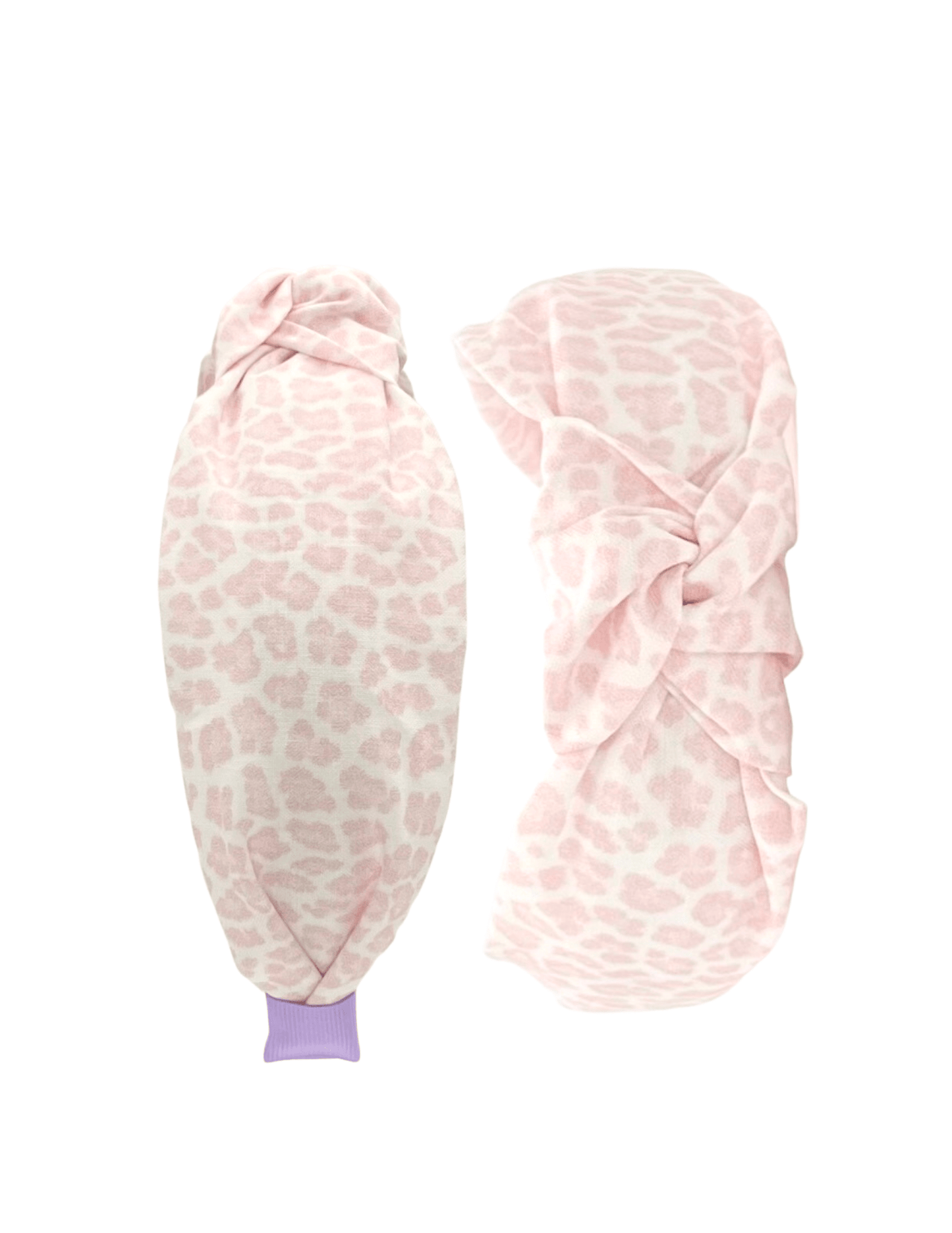 Light Pink Leopard Headband