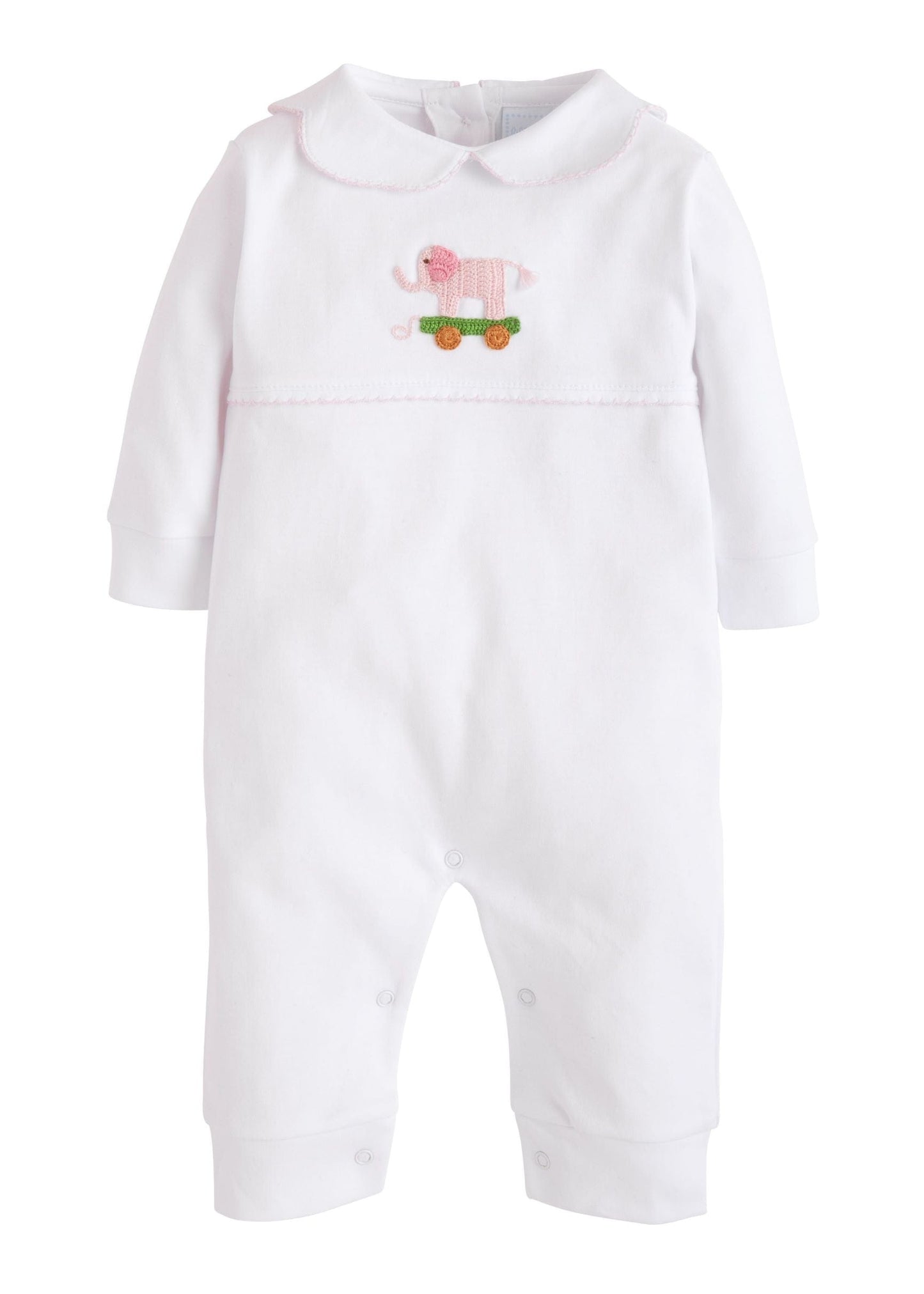 Girl Elephant Crochet Playsuit