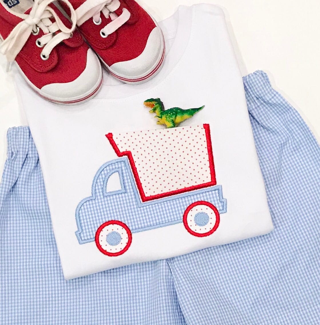 Dumptruck Pocket Applique Shirt