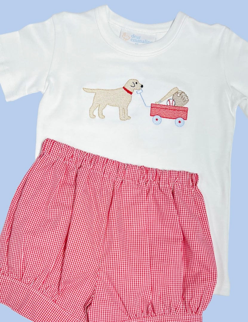Puppy Baseball Gear Shirt, Boys