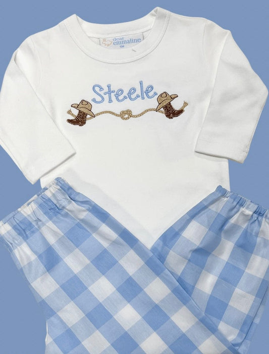 Boys Western Frame Shirt