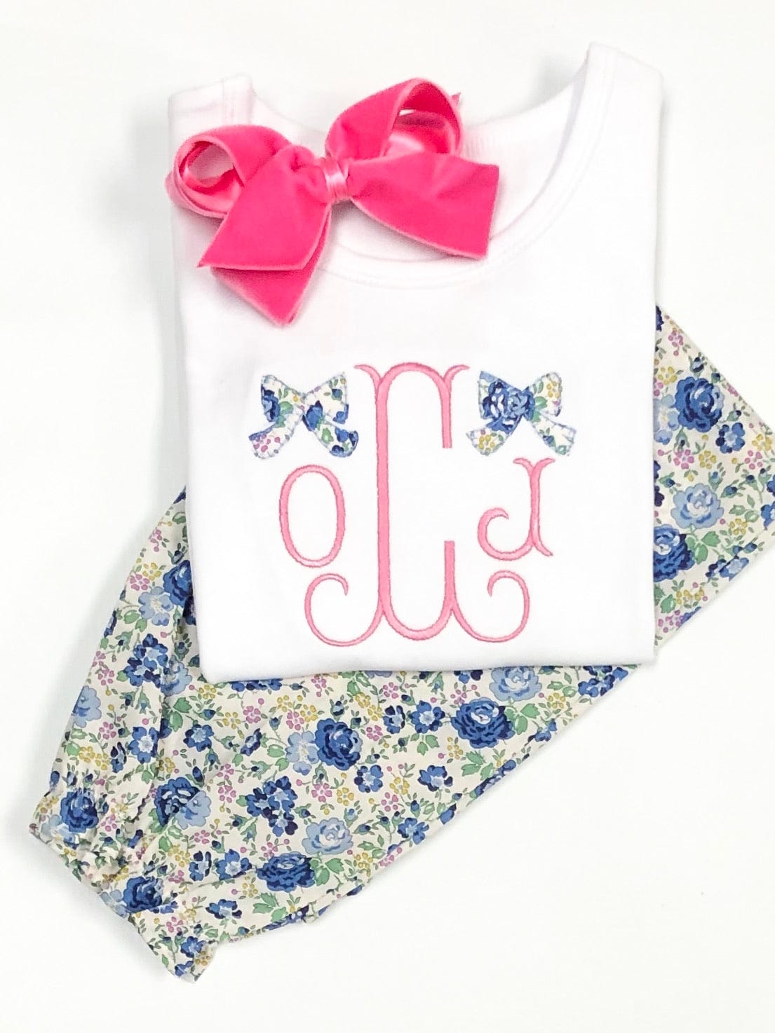 Girls Winter Monogram Shirt