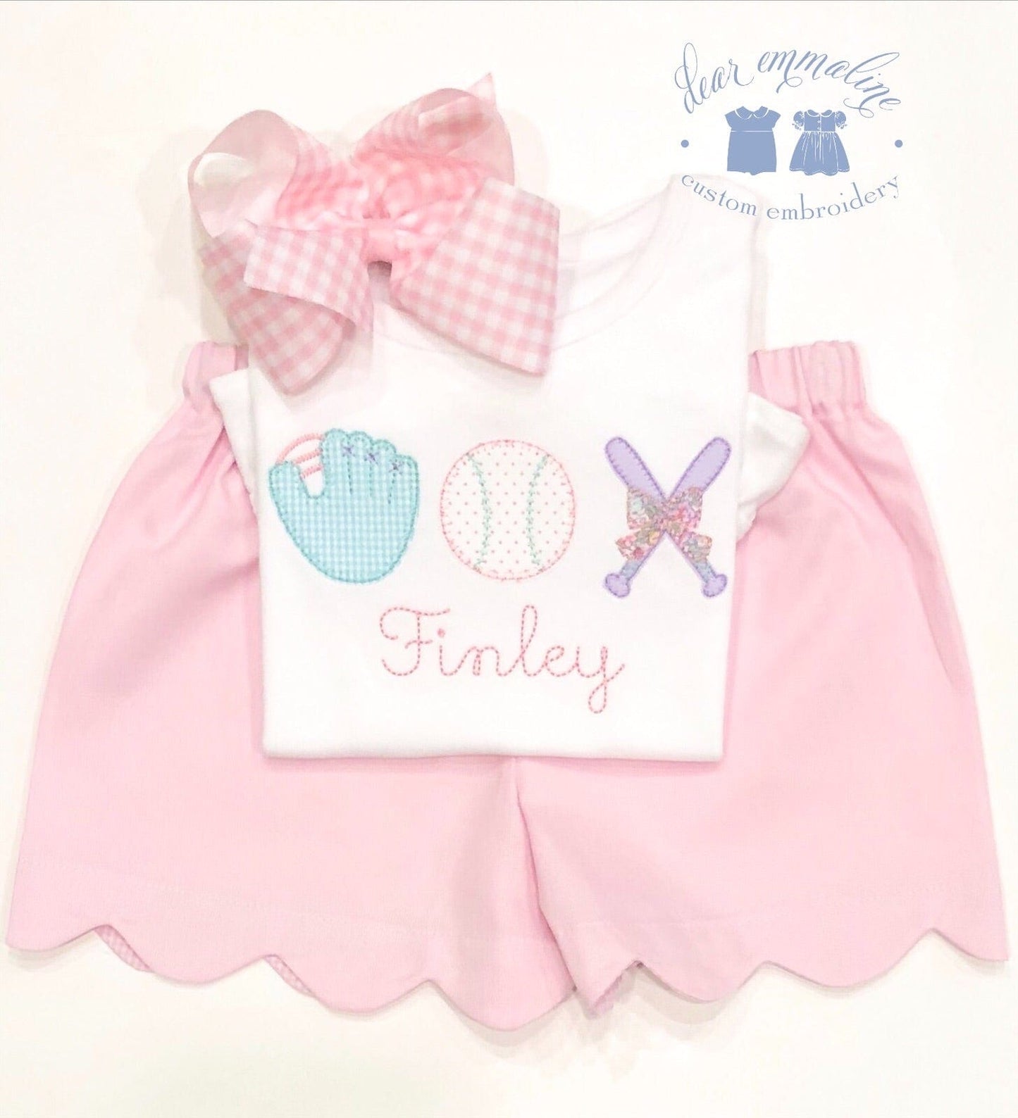 Baseball Applique Shirt