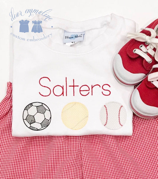 Sports Trio Sketch Fill Shirt