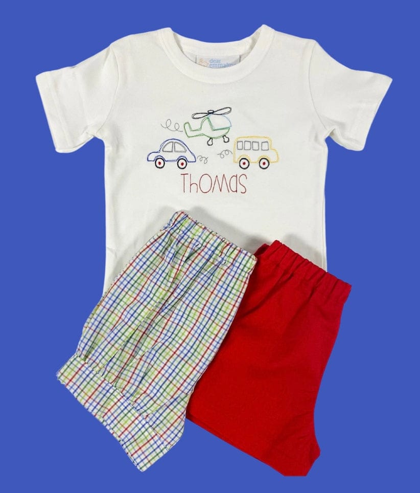 Doodle Transportation Shirt