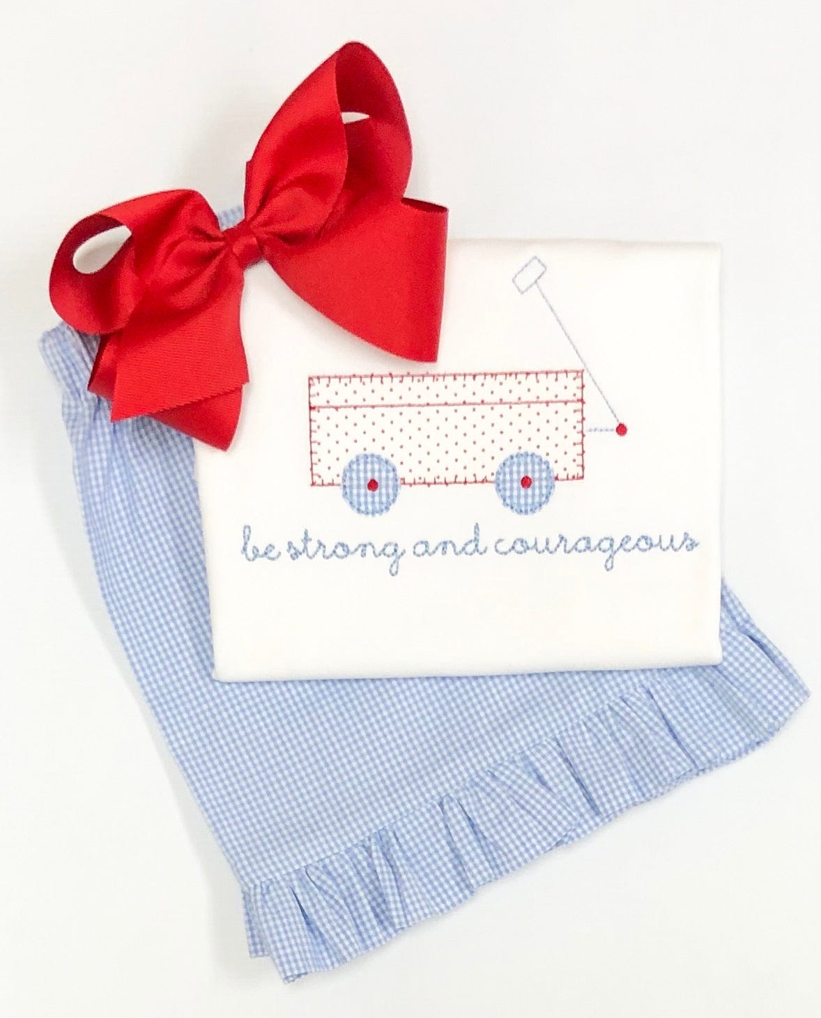 Boys "Be Strong" Wagon Shirt