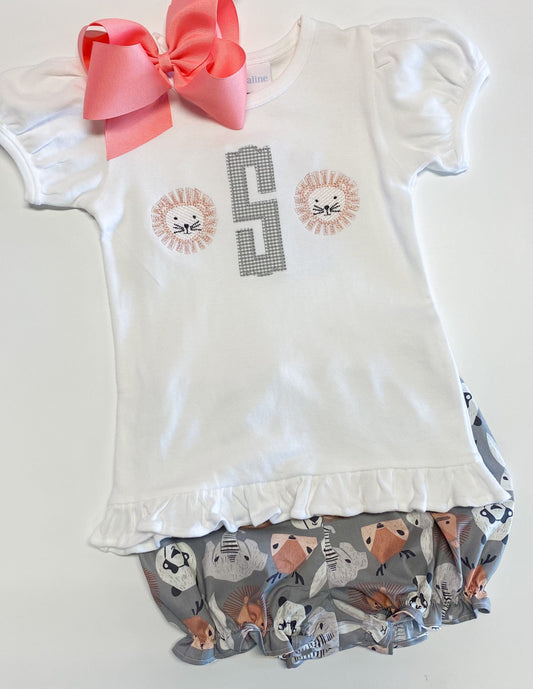 Wild Ones Initial Shirt (Girls)