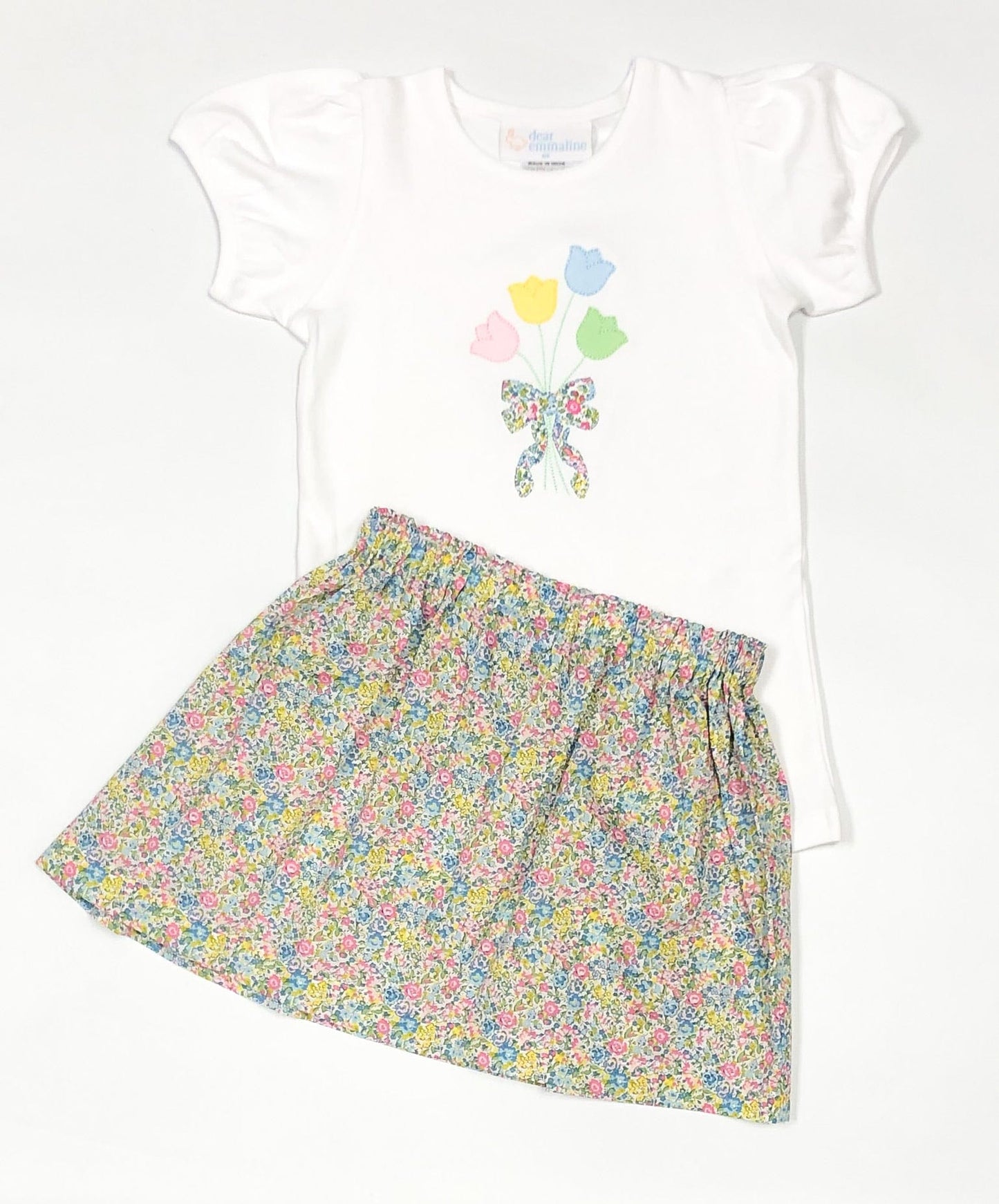 Spring Blooms Applique Shirt