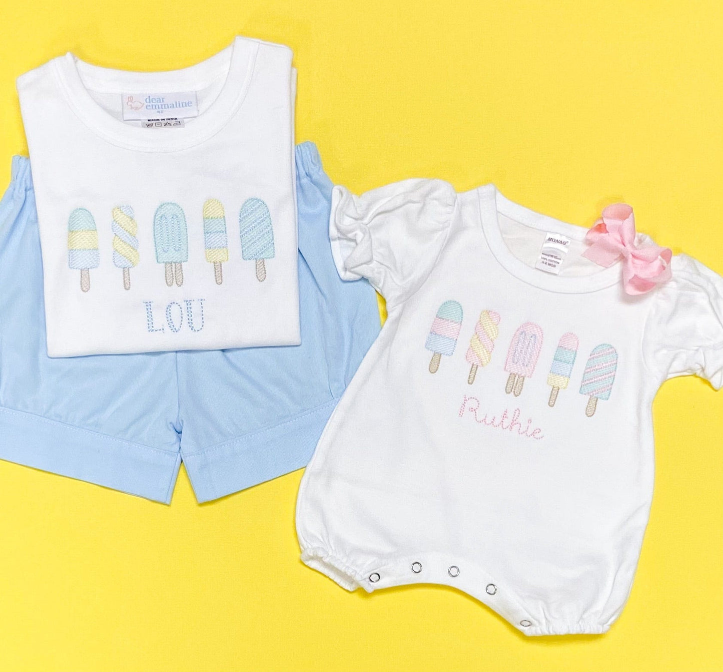 Boys Pastel Popsicles Row