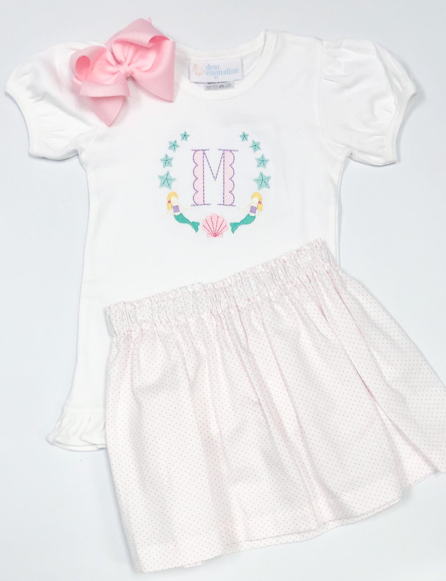 Mermaid Monogram Frame Shirt