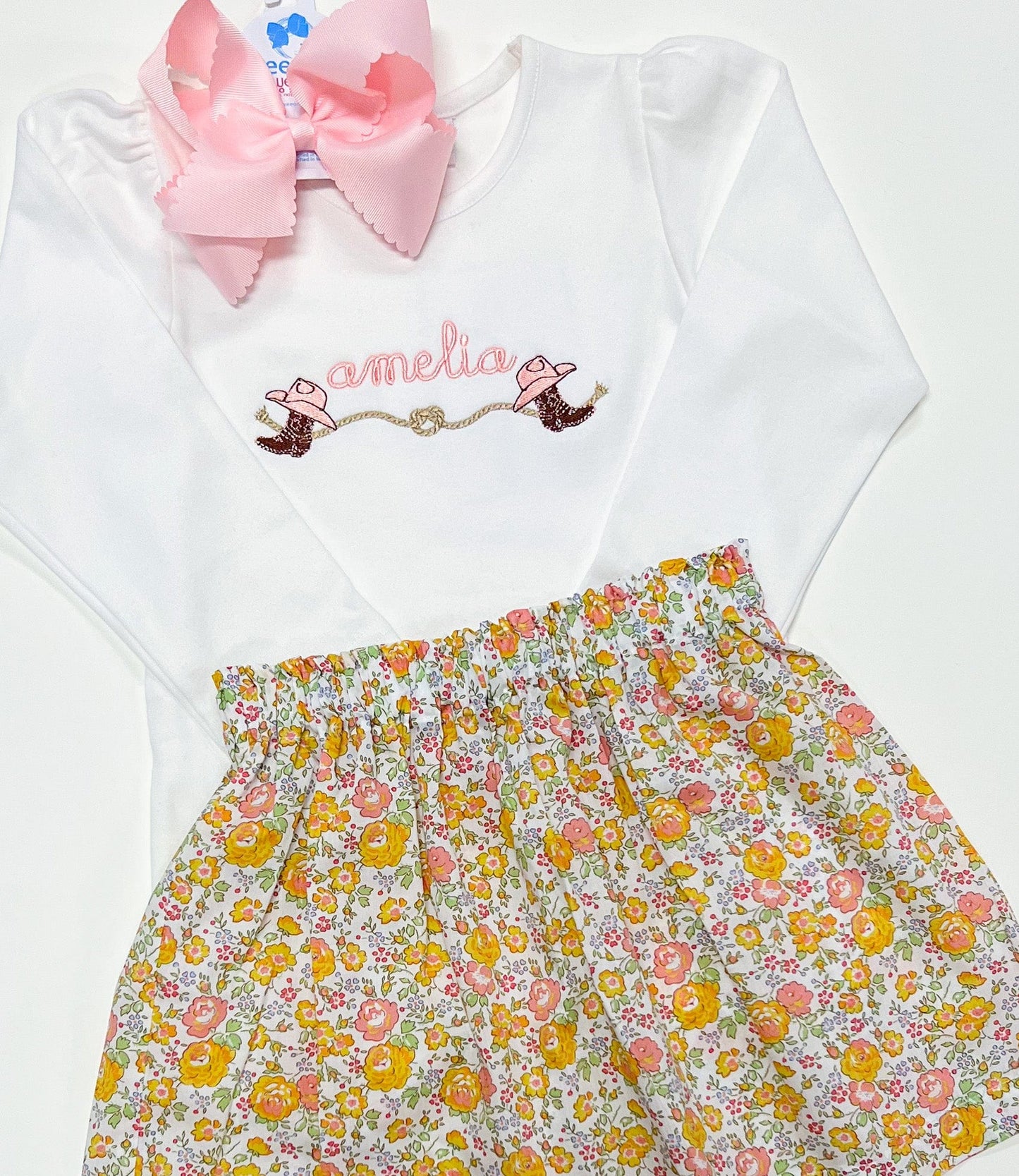 Girls Western Frame Shirt