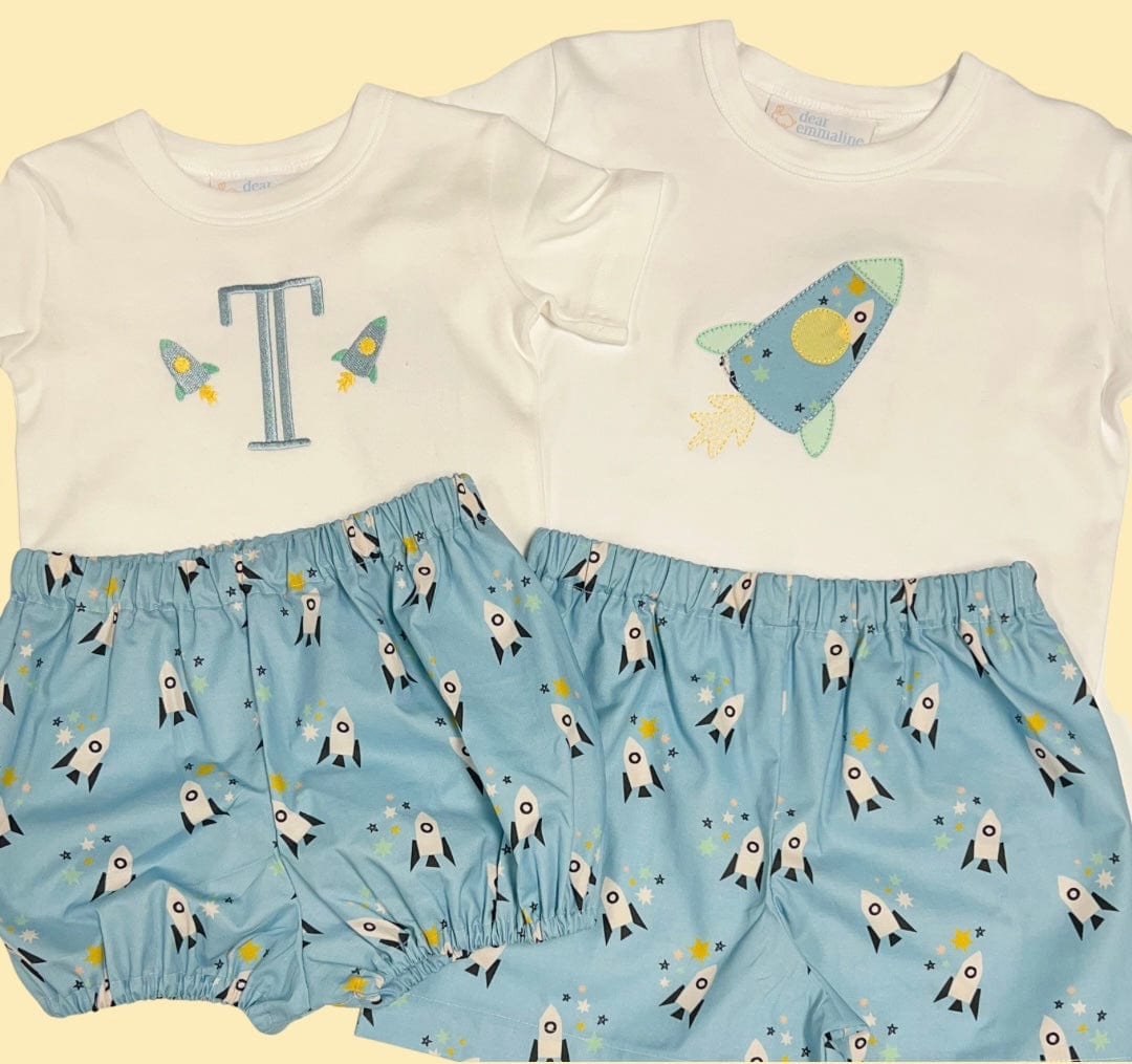 Spaceship Initial Shirt