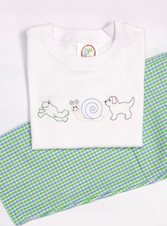 Snips & Snails Vintage Stitch Shirt