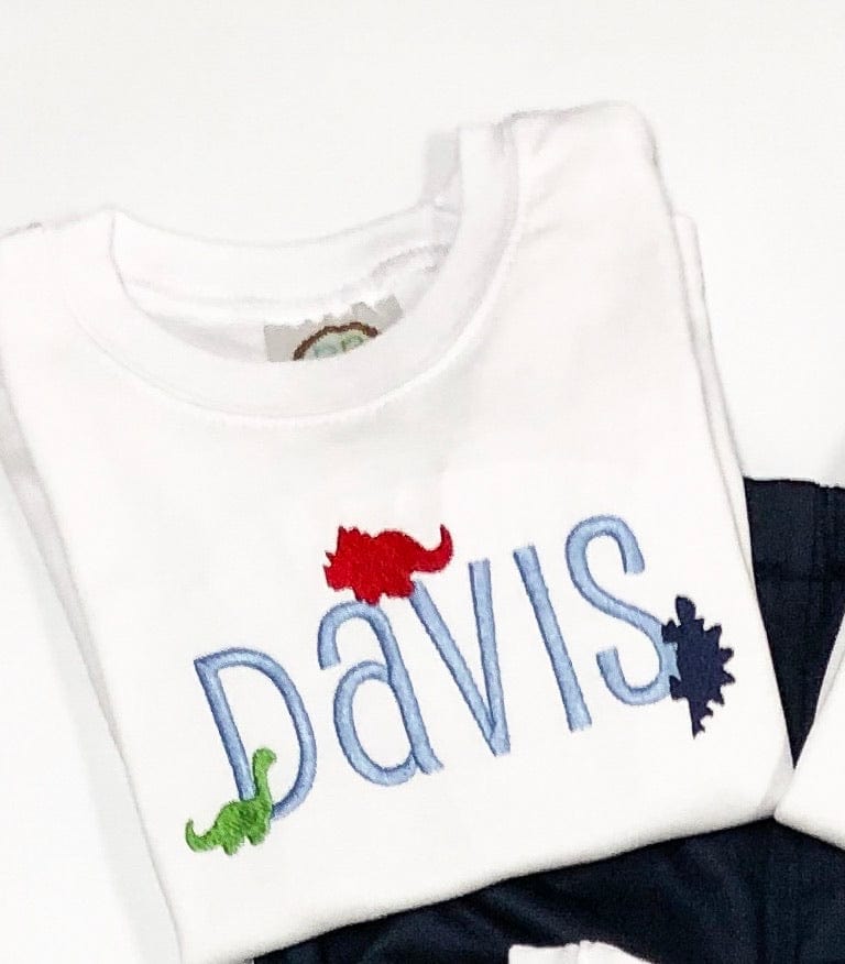 Mini Dinos Name Shirt