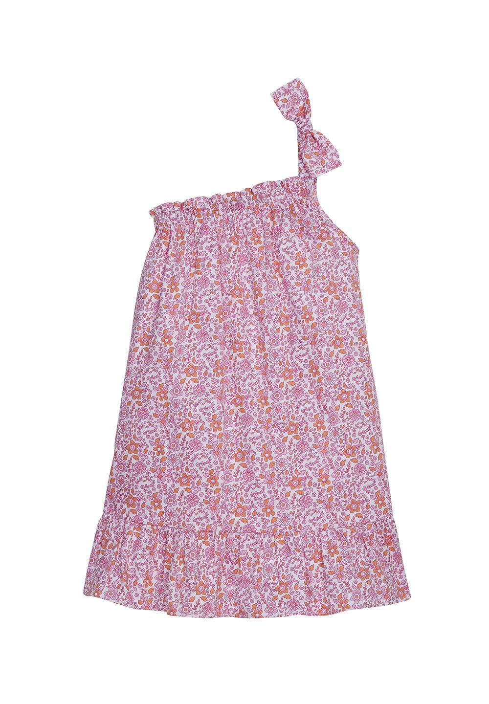 One Shoulder Dress, Naples Floral