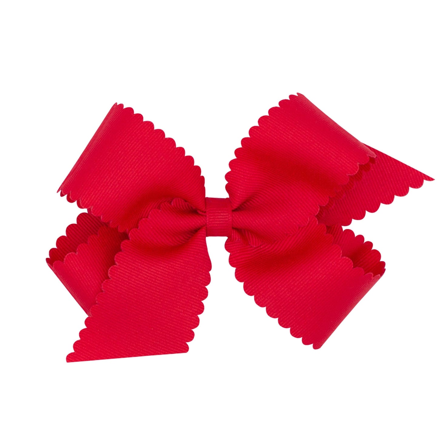 Scallop Edge Grosgrain Hairbow (More Colors)