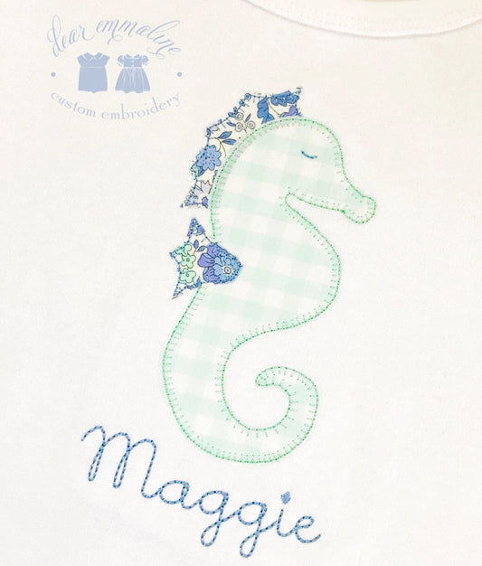 Seahorse Applique Shirt