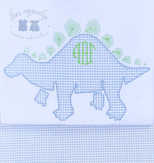 Stegosaurus Applique Shirt