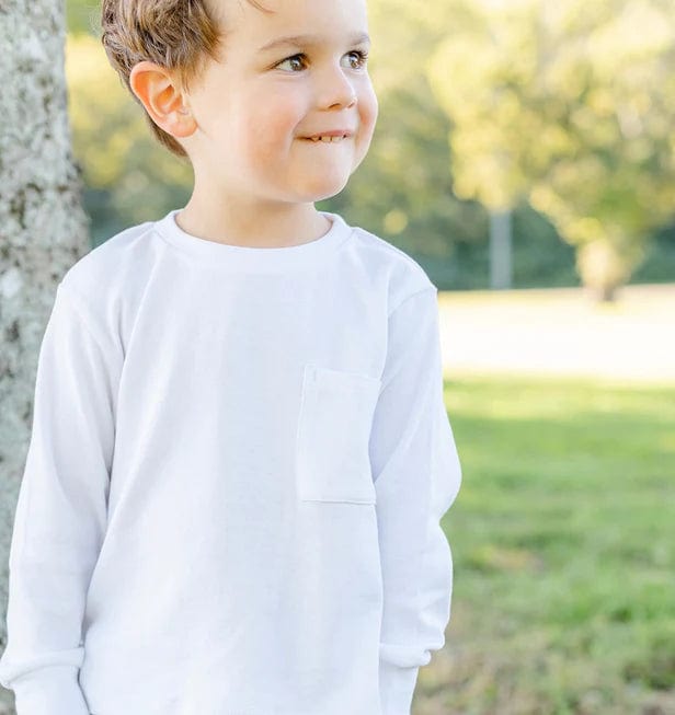 Pocket Tee, White