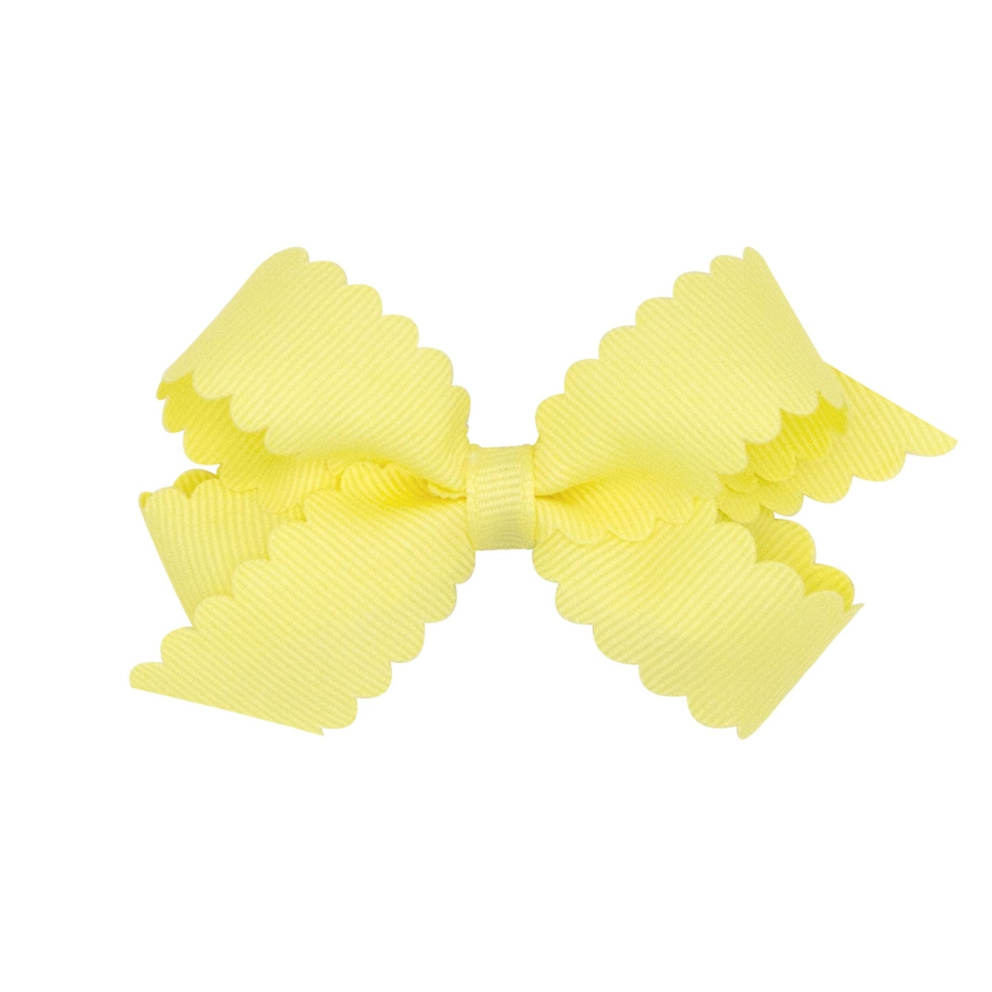 Scallop Edge Grosgrain Hairbow (More Colors)