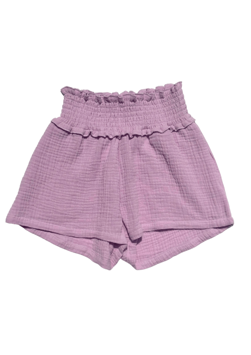 Sadie Shorts, Orchid Gauze