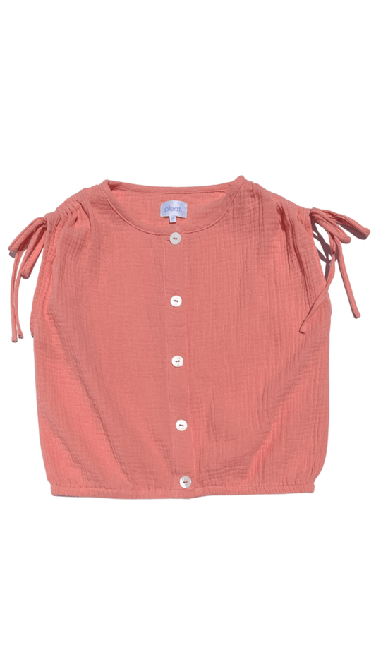 Maggie Top, Coral Gauze