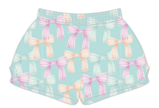 Beautiful Bows Plush Shorts