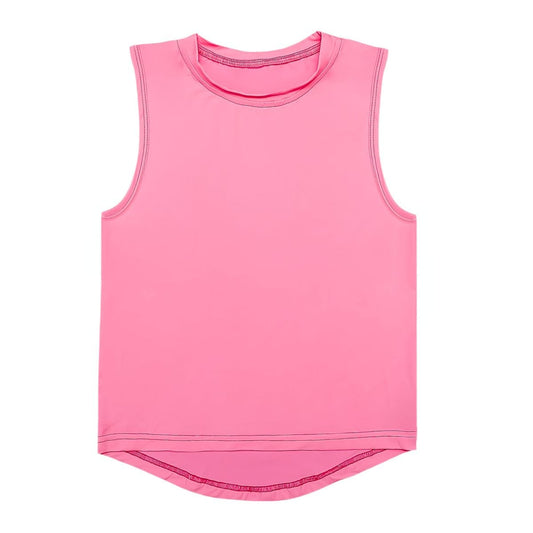 Hot Pink High Low Tank