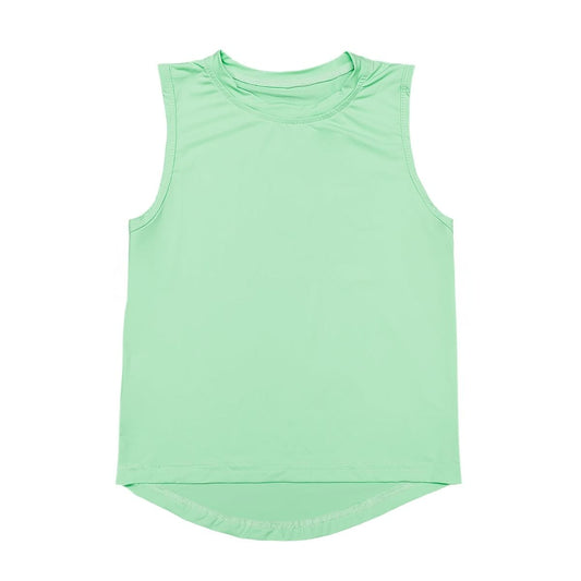 Neon Green High Low Tank