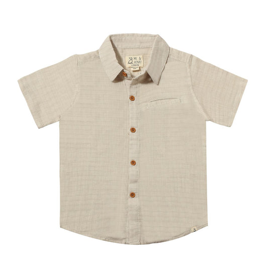 Newport Woven Shirt/ Khaki Gauze