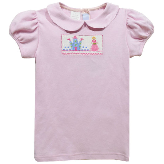 Princess Smocked Castle Shirt