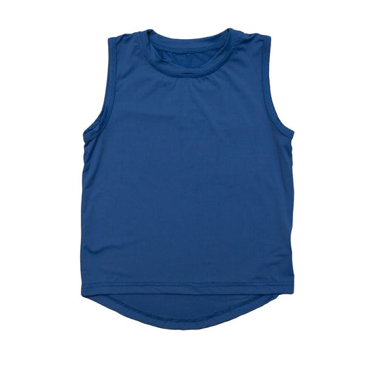 Royal Blue High Low Tank