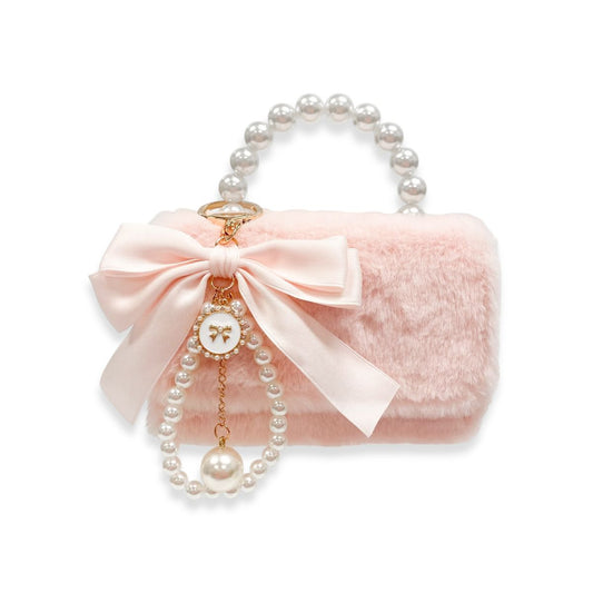Furry Purse with Charm